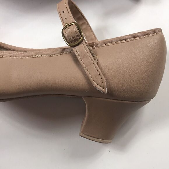 Cream Mary Jane Style Woman Heels Size 6M - Picture 11 of 12